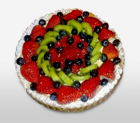 Mixed Fruit Punch Cake - Kiwis and Berries | Send Cakes International ...