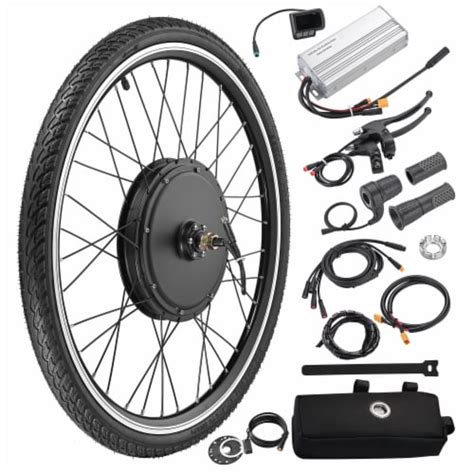 Yescom Electric Bicycle Motor Kit 26 Front Wheel 48V 1000W Powerful ...