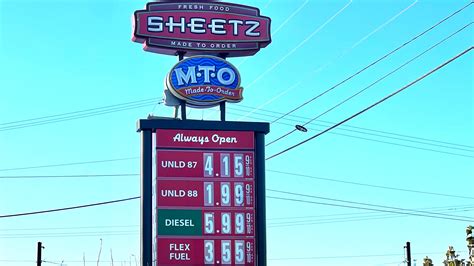 Gas station chain Sheetz dropping prices to $1.99 for Thanksgiving week