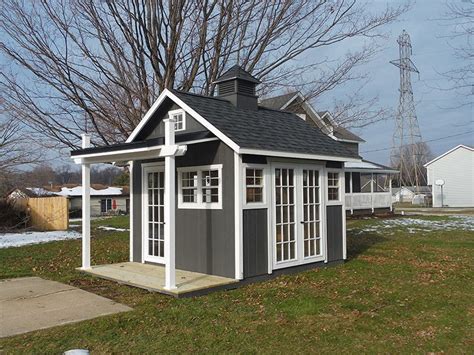 Garden Shed with Porch | Shed with porch, Backyard sheds, Building a shed