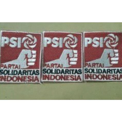 Jual LOGO PARTAI PSI SOLIDARITAS INDONESIA/BAD PARTAI PSI Indonesia ...