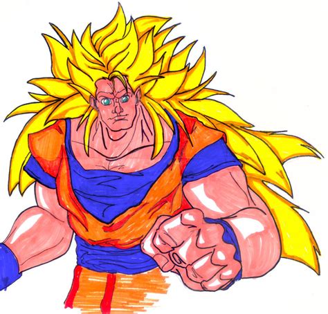 Goku SSJ3 fanart by GusBor on DeviantArt