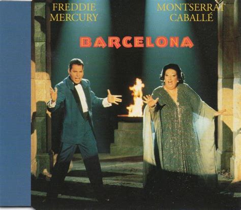 Freddie Mercury "Barcelona" reissue single gallery