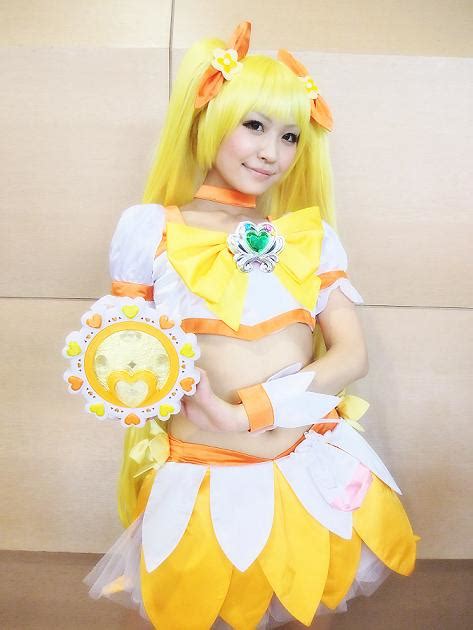 Cosplay Photos in Zip: HeartCatch PreCure! Cure Sunshine Cosplay by Saki