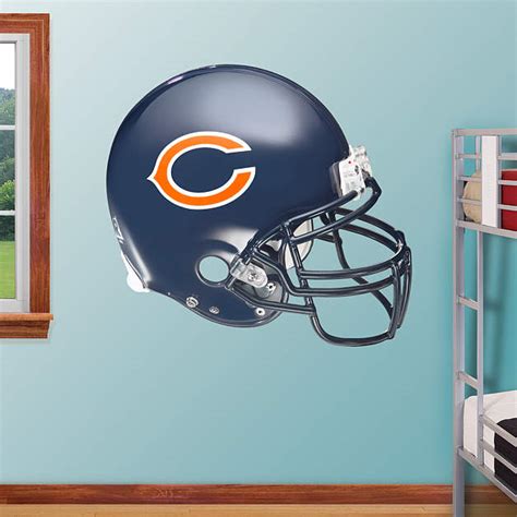 Chicago Bears Helmet Wall Decal | Shop Fathead® for Chicago Bears Decor