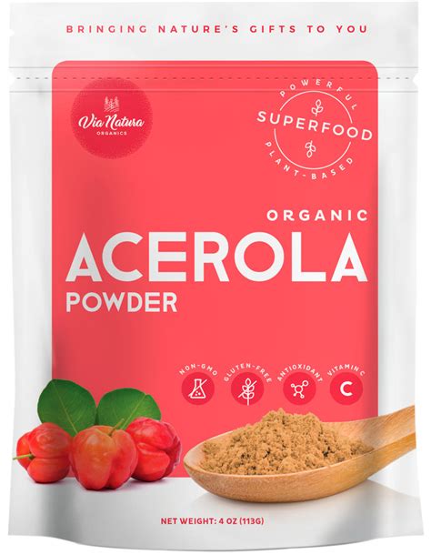 Acerola Powder – Via Natura Organics