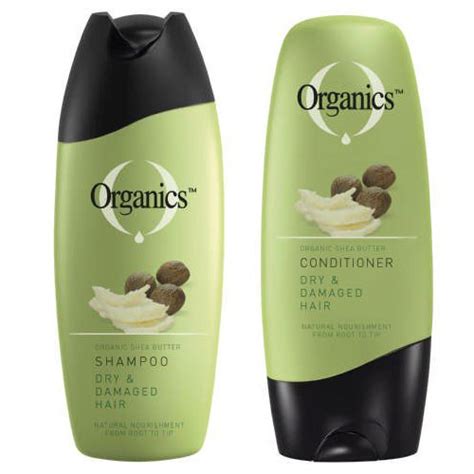 Organics - Organics Shampoo & Conditioner for Dry and Damaged hair with ...