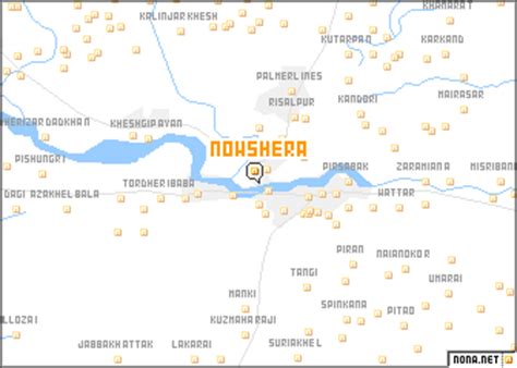 Nowshera (Pakistan) map - nona.net