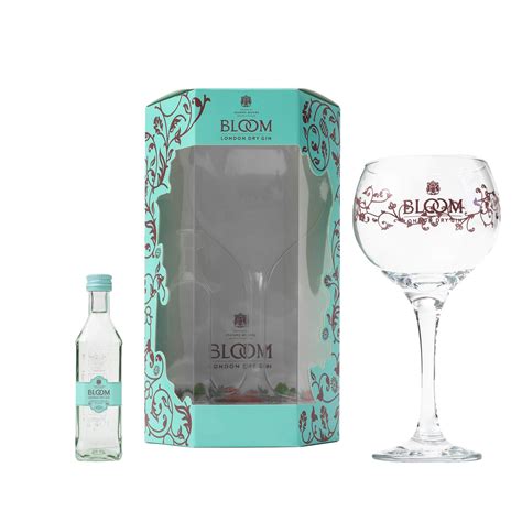 Buy Bloom Gin Gift Set | Gin Set Includes Bloom London Dry Gin 5cl and ...