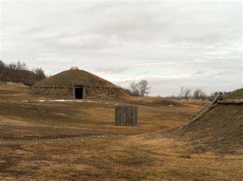 Mandan, ND- Fort Lincoln. Slant Village. Home of the Mandan Indians 1605-1705. | Lewis and clark ...