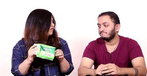 Someone Finally Made Men Try On Sanitary Pads & We’re Loving It!