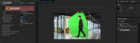 After effects green screen - InFocus Film School