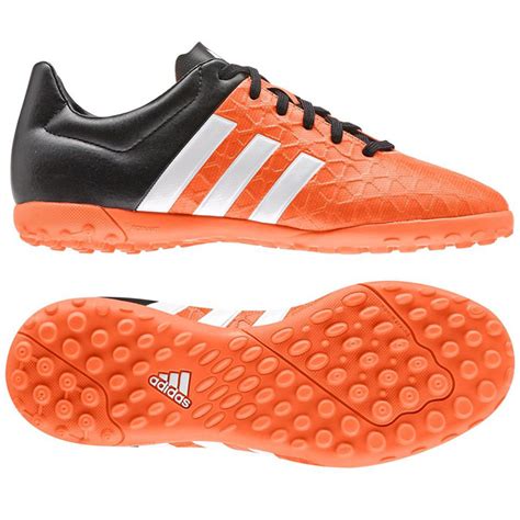 adidas Youth ACE 15.4 Turf Soccer Shoes (Solar Orange) @ SoccerEvolution