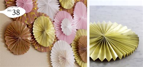 Paper Fan/ Paper Rosette DIY - Dash of Grace