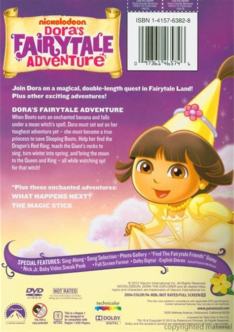 Dora The Explorer: Dora's Fairytale Adventure (DVD 2004) | DVD Empire