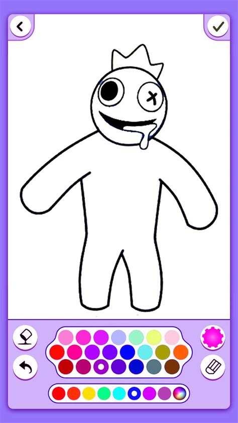 Rainbow Friends Coloring Pages APK for Android Download