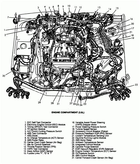 2002 ford taurus engine diagram