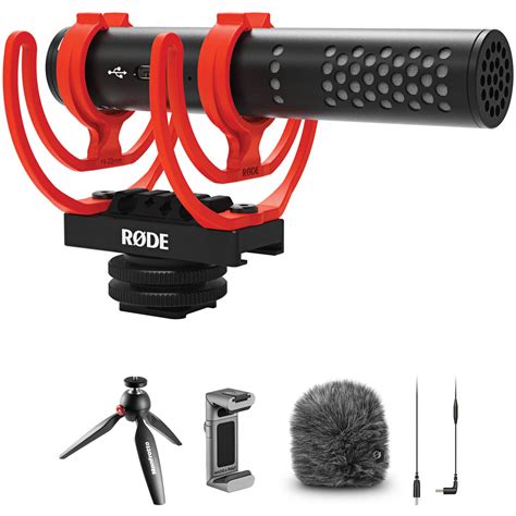 RODE VideoMic GO II Camera-Mount Shotgun Microphone Kit for