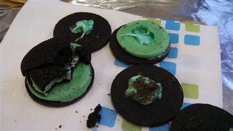 Classic toothpaste in the mint Oreos trick...oh our office pranks ...