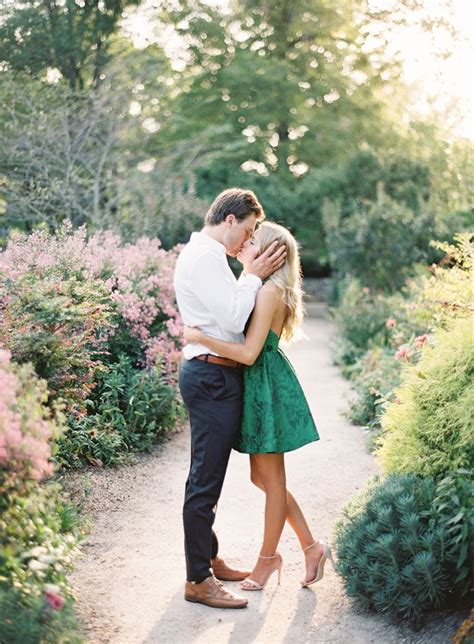 Picture Of cool spring engagement photo ideas 23