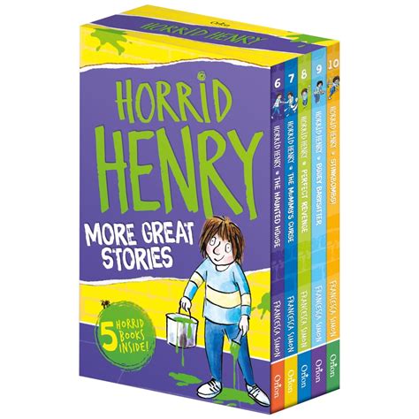 Horrid Henry Early Readers 25 Books Children Collection Box Set By Fra ...