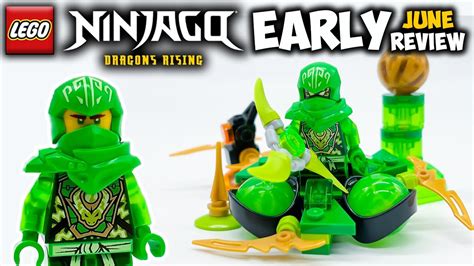 Lloyd's Dragon Power Spinjitzu Spin EARLY Review! LEGO Ninjago Dragons ...