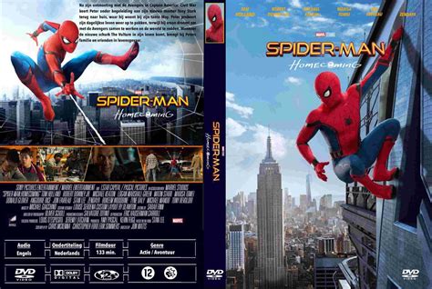 Tudo Capas 04: Spider-man Homecoming (2017) DUTCH R2 - Cover DVD Movie