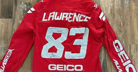 Signed Jett Lawrence Anaheim 1 Jersey Up for Auction on PulpMX.com - Racer X