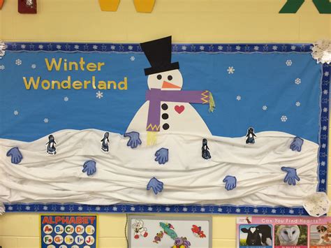 Winter Wonderland Bulletin Board