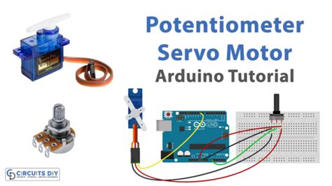 Potentiometer Triggers Servo Motor - Arduino Tutorial