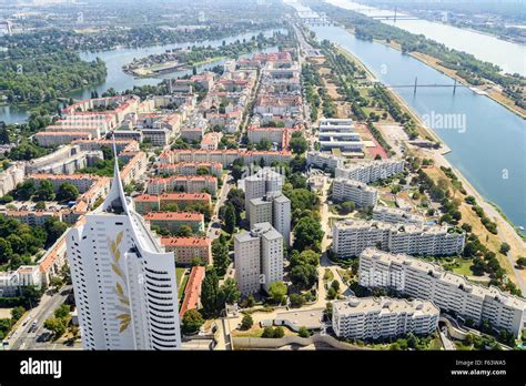 Aerial View Of Vienna City Skyline Stock Photo - Alamy