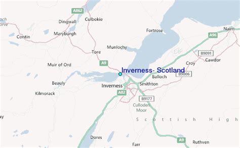 Inverness, Scotland Tide Station Location Guide