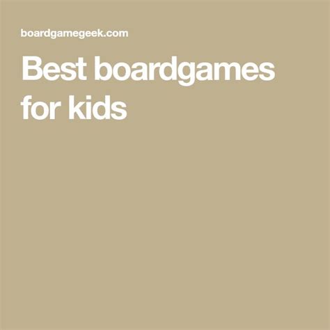 Best boardgames for kids | Board games, Education, Kids