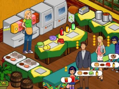 Burger restaurant 2. Games online.