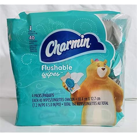 Charmin Freshmates Flushable Wipes Triple Pack Refills, 160 Count ...