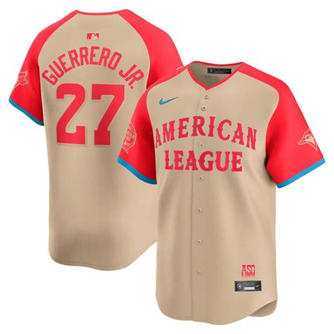 Vladimir Guerrero Jr. American League Nike 2024 MLB All-Star Game Limited Player Jersey - Cream