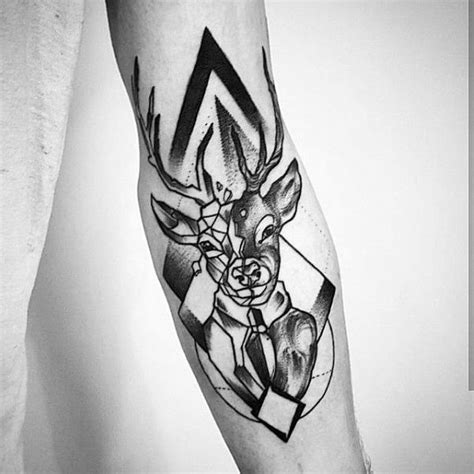 60 Geometric Animal Tattoo Designs for Men