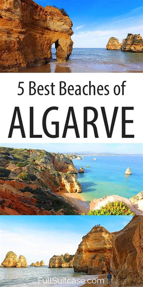 5 Most Beautiful Beaches in Algarve Portugal (+ Map)