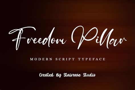 Freedom Pillar Font | Staircase Studio | FontSpace