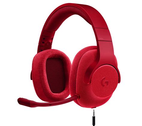 LOGITECH G433 7.1 Gaming Headset - Red Deals | PC World