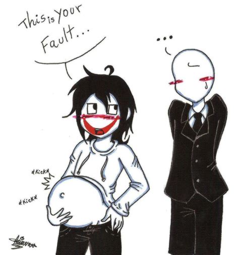 JeffxSlender-Mpreg by AcidxCat on DeviantArt