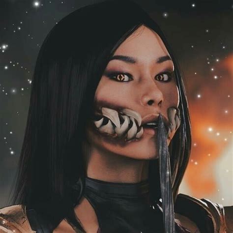 Pin by 🄼🄸🄻🄴🄴🄽🄰 🥑💕 on ⚔Mileena | Mortal kombat art, Halloween face ...