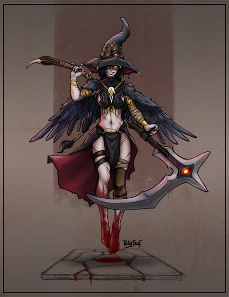 [ART] The Blood Witch 2.5-ish : r/DnD