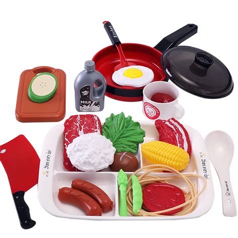 23PCS Kids Kitchen Toy Set Mini Pretend Play Toy Cooking Toy for ...