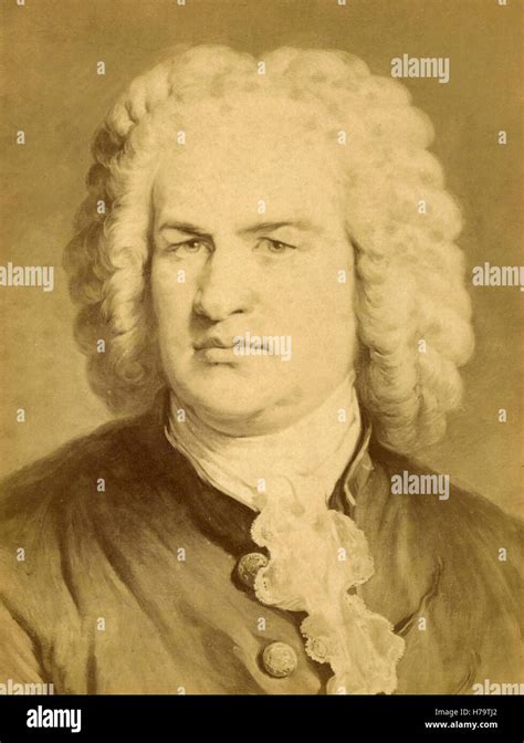 Bach portrait hi-res stock photography and images - Alamy