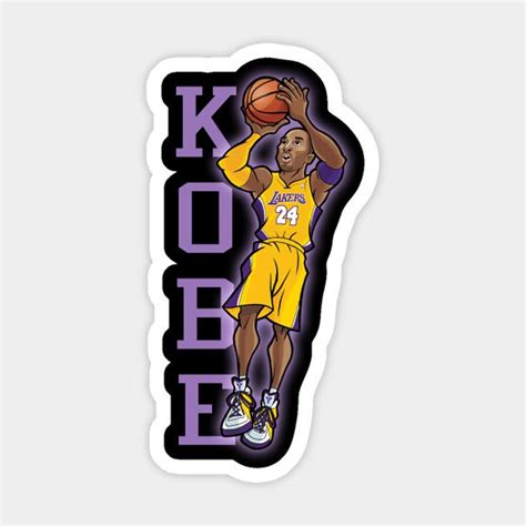 Kobe Bryant Sticker | Etsy | Kobe bryant, Kobe, Kobe brynt