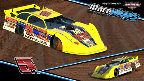 Logan Koteles - Dirt Late Model from iRaceWraps by Michael E. - Trading Paints