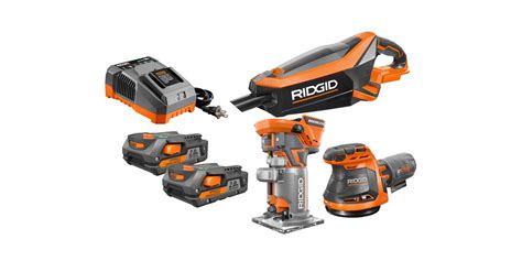 Grab this Ridgid 3-Tool Combo Kit for your woodworking needs: $199 (Reg. $279)