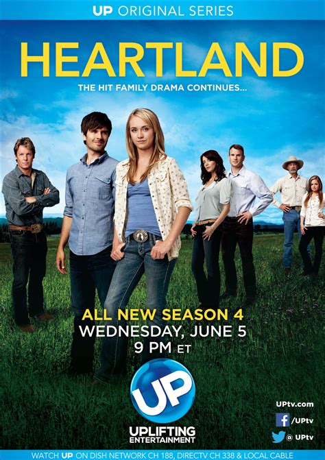 Watch new episodes of #Heartland Season 4 Wednesdays at 9pm et on UP! www.uptv.com/Heartland ...