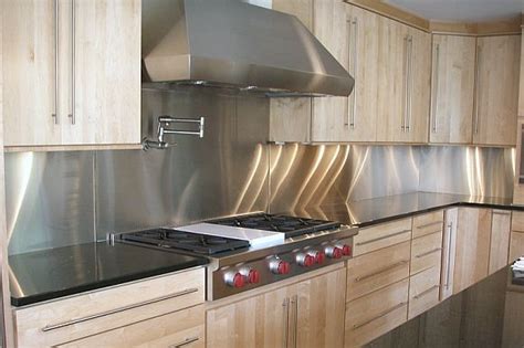 Stainless Steel Solution for Your Kitchen Backsplash - InspirationSeek.com